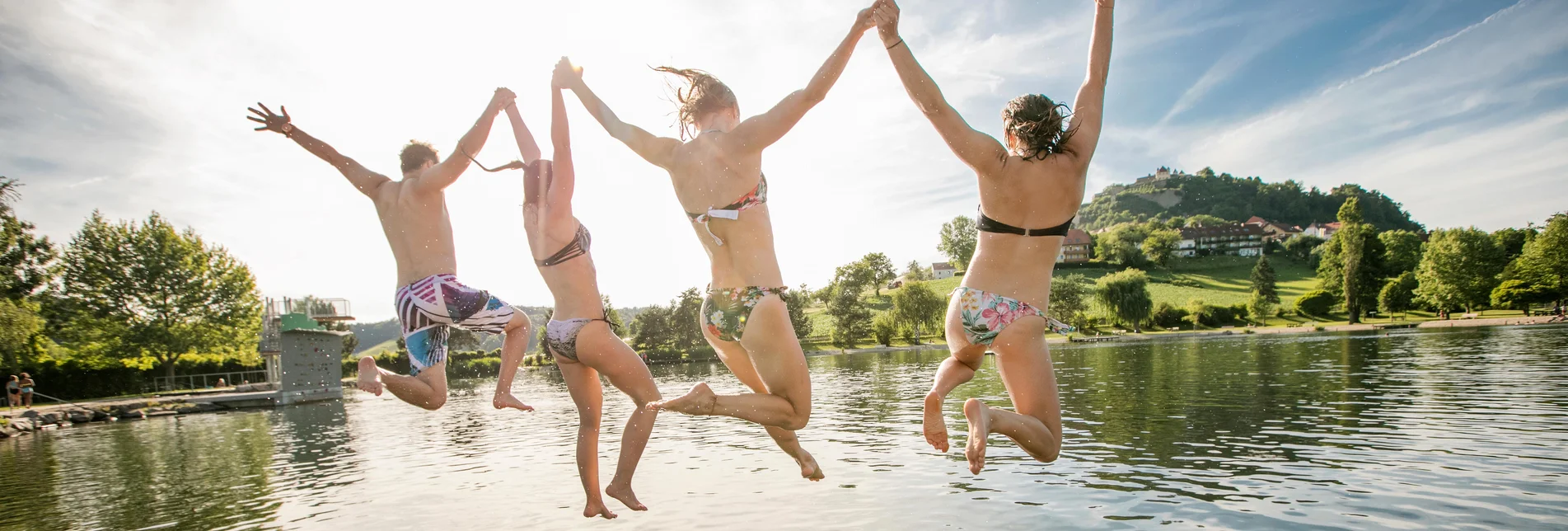 Yay! Off to the lakeside resort of Riegersburg | © Thermen- & Vulkanland | Harald Eisenberger