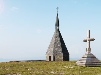 Summit cross on the Hochwechsel