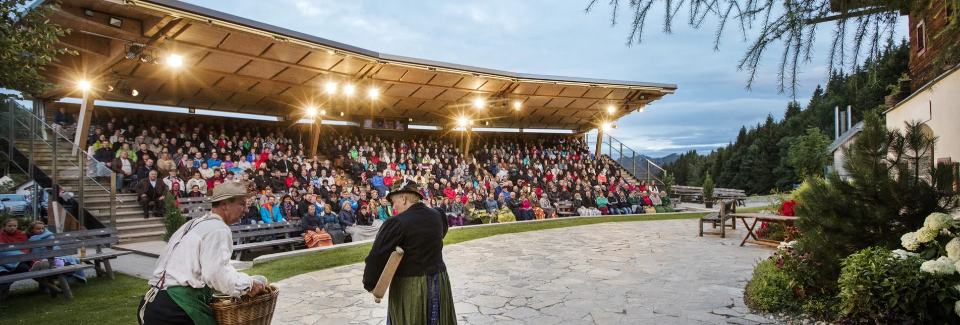 Huab'n Theater on the Brandlucken in Eastern Styria | ©  Oststeiermark Tourismus | Harald Eisenberger