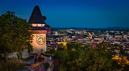Uhrturm Graz | © Graz Tourismus | Werner Krug