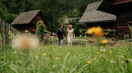 Freilichtmuseum Stübing – Historische Häuser im Sommersetting | © Region Graz | studio draussen