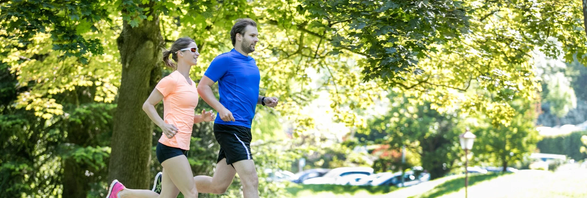 Jogging Parktherme Wasserlauf - Touren-Impression #1 | © Thermen- & Vulkanland