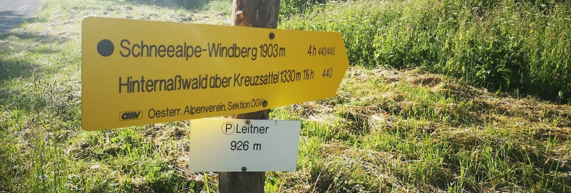 Hiking route From Steinalpl, hike via Kleinboden to Windberg in the Mürzer Oberland Nature Park. - Touren-Impression #1 | © TV Hochsteiermark