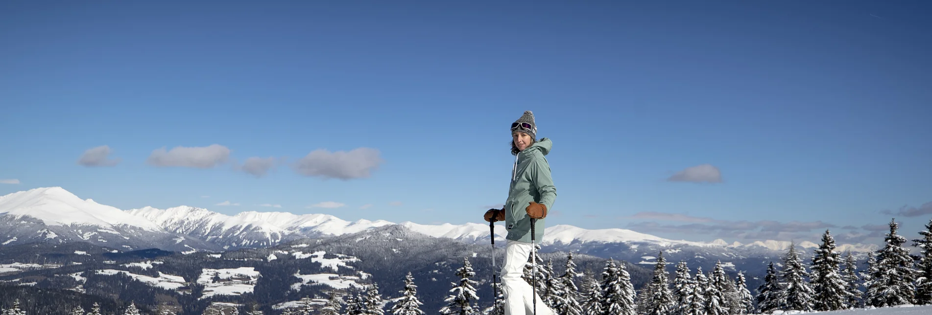Snowshoeing on the Frauenalpe | © Steiermark Tourismus | Tom Lamm