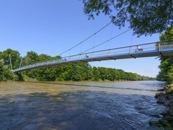 Brücke über die Mur bei Bad Radkersburg