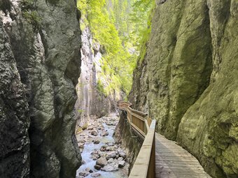 Nothklamm in Gams