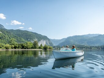 Bootsfahrt am Grundlsee
