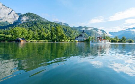 Shipping, Grundlsee, ship Rudolf | © Schifffahrt Grundlsee