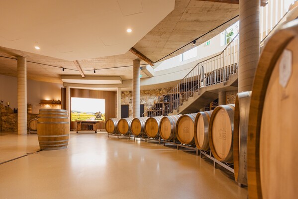 Fasskeller im Weinhof Ulrich in St. Anna am Aigen | © Weinhof Ulrich