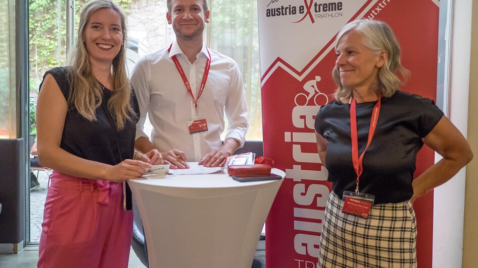 Organisationsteam bei Film & Talk im Schubertkino | © autxtri
