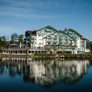 Hotel Seevilla, Altaussee, Hausansicht | © Karl Steinegger