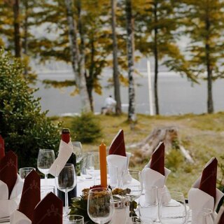 Gasthaus Murbodenhüttl, Grundlsee, Set table | © Prommer