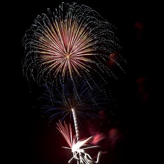 New Year's Eve fireworks in the night sky_Eastern Styria | © Pixabay