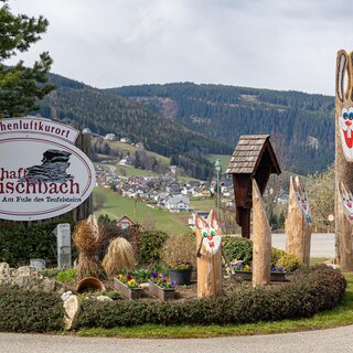 Easterbunny village_entrace_Eastern Styria | © Oststeiermark Tourismus