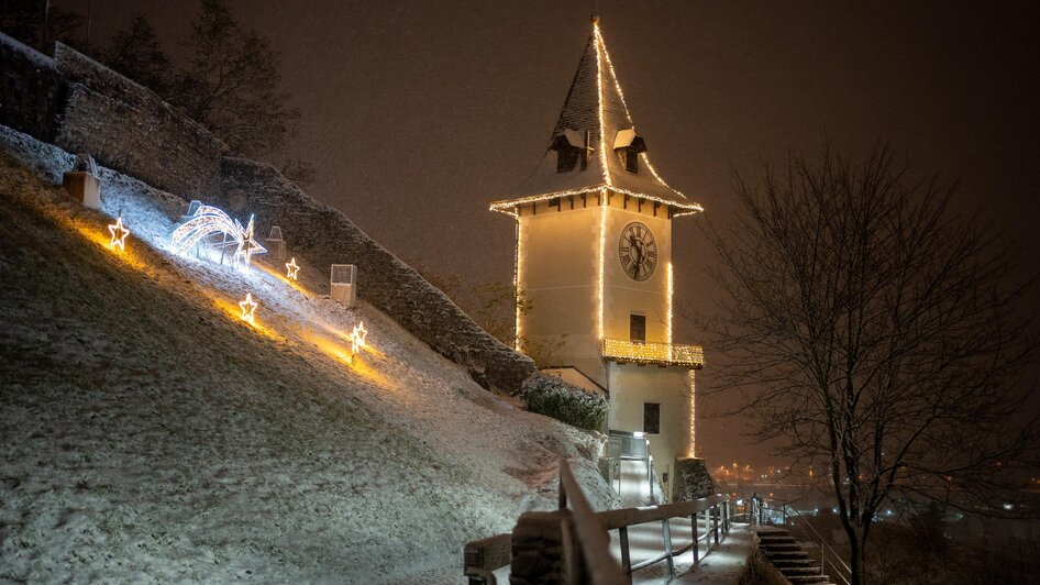 Schlossberg im Advent