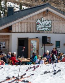 Die Almrauschhütte im Winter | Naturerlebnis Bürgeralm / Foto: Paller