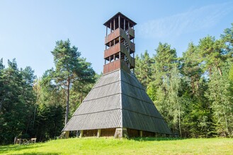 Haidenwald_Observation Tower_Eastern Styria | © Helmut Schweighofer