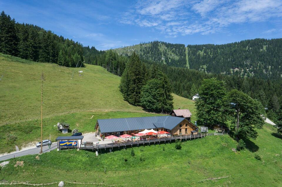 Pfannerhütte from the top, Tauplitz | Mario Seebacher | © Mario Seebacher Die Pfannerhütte - Impression #1 | © Mario Seebacher