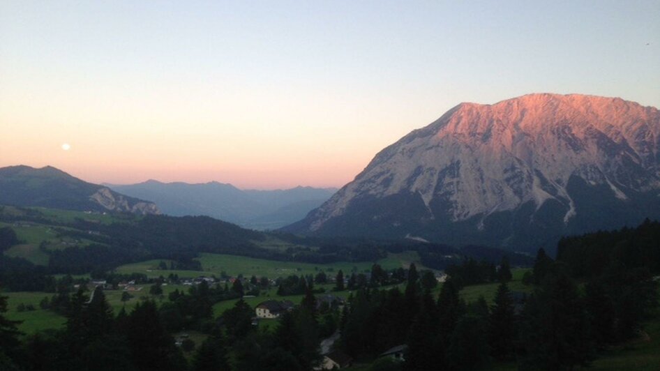 Pfannerhütte, alpine glow, Tauplitz | Mario Seebacher | © Mario Seebacher Pfannerhütte, Alpenglühen, Tauplitz | © Mario Seebacher