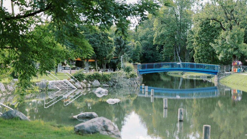 River bath_Bridge_Eastern Styria | die mosbachers | © Tourismusverband Oststeiermark Flussbad_Brücke_Oststeiermark | © Tourismusverband Oststeiermark