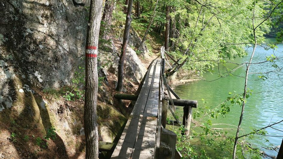 Hirzmann Stausee_Wanderweg | © Clemens Stockner Hirzmann Stausee_Wanderweg | © Clemens Stockner