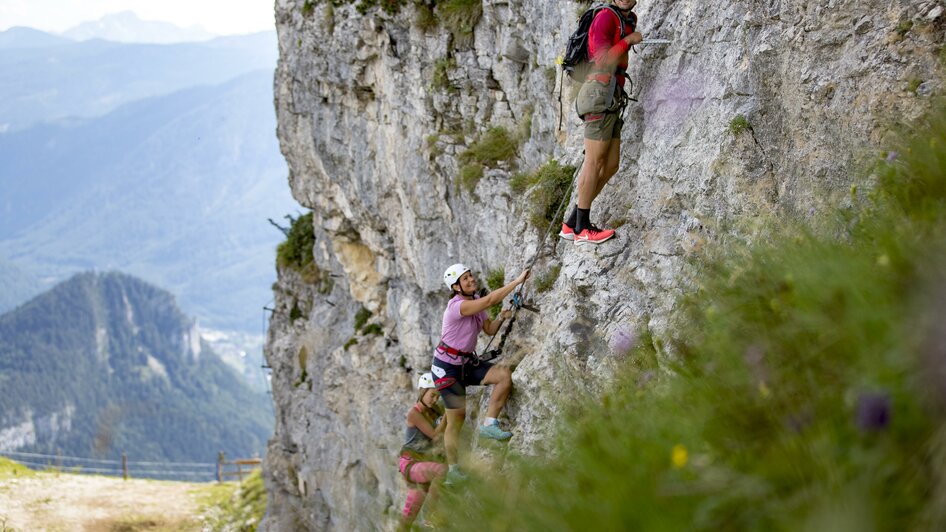 Klettersteig Sophie Ausseerland Loser | Tom Lamm | © Loser Bergbahnen Altaussee/T. Lamm Klettersteig Sophie Ausseerland Loser | © Loser Bergbahnen Altaussee/T. Lamm