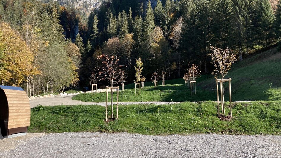 Parkplatz Ebner in Johnsbach | © Nationalpark Gesäuse GmbH