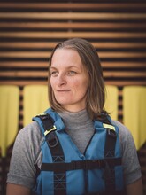 Gudrun Lackmaier vom Raftincamp Palfau
