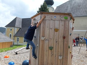 Playground St. Jakob_climbing wall_Eastern Styria | © Kräftereich