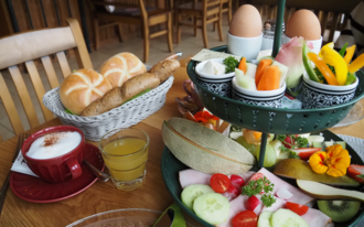 Wiesencafe Zloam, Grundlsee, breakfast | © Tourismusverband Ausseerland
