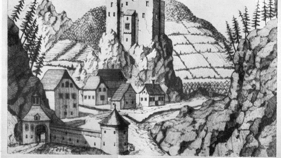 Burg Schachenstein / Alte Ansicht