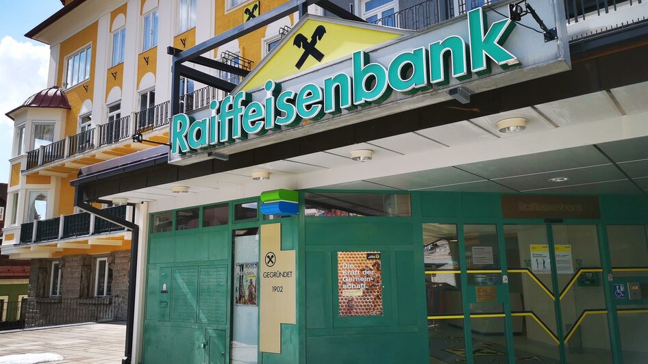 Raiffeisenbank Mariazell | © TVB Mariazeller Land/Brigitte Digruber