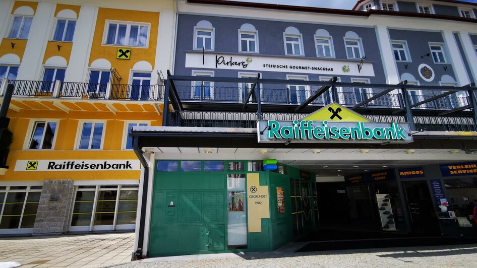 Raiffeisenbank am Hauptplatz | © TVB Mariazeller Land/Brigitte Digruber