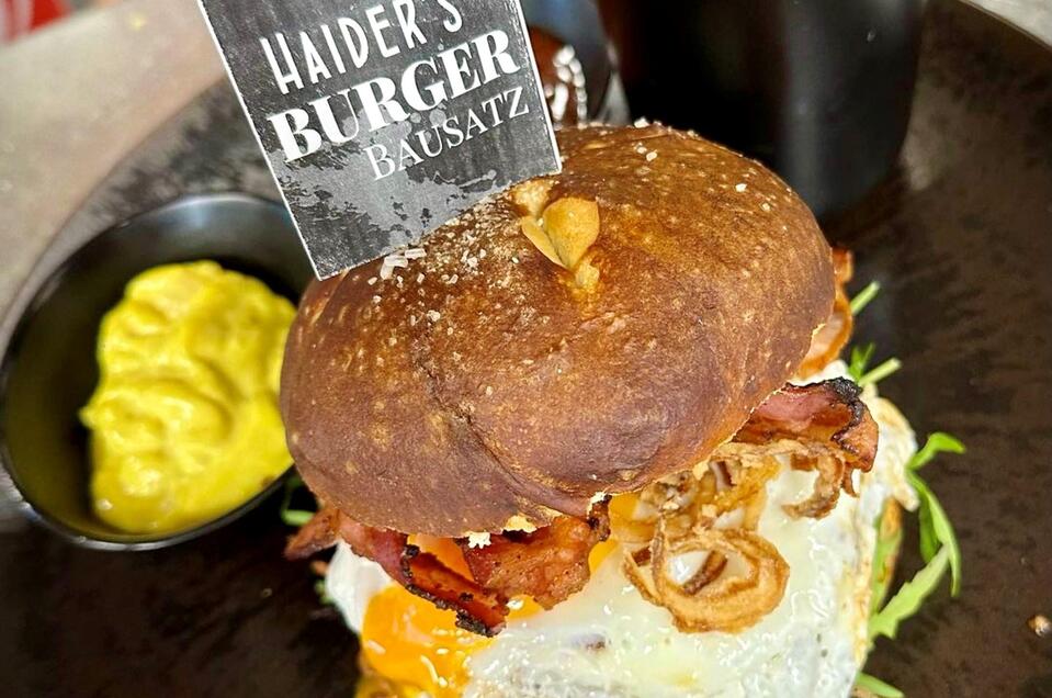 Gasthof Haider_Burger Bausatz Tage | © Gasthof Haider