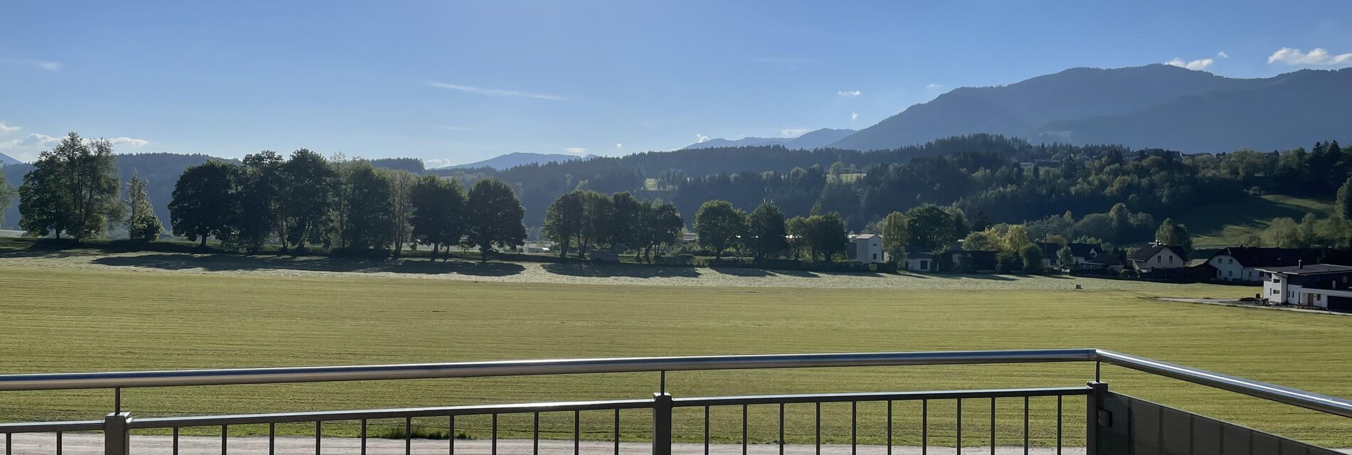 Ausblick Sonnenterrasse