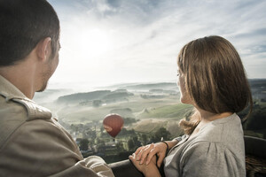 Ballonfahrt Picknick