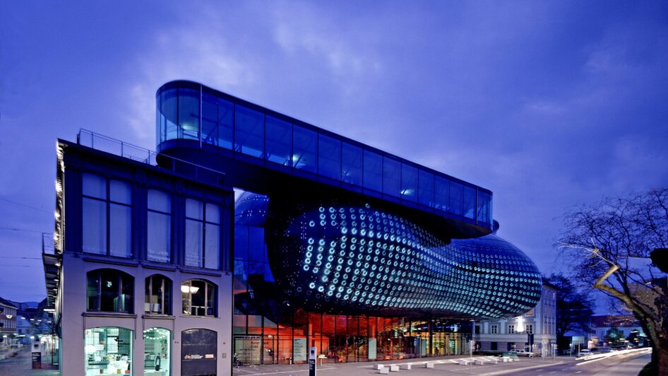 Das Kunsthaus in Graz, ein architektonisches Meisterwerk für Tagungen und Konferenzen.