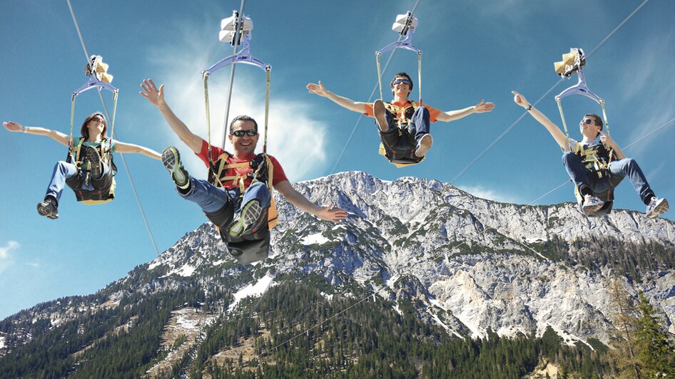 Zipline Stoderzinken | Martin Huber | © Alpincenter Dachstein Alpincenter Dachstein - Impression #2.1 | © Alpincenter Dachstein