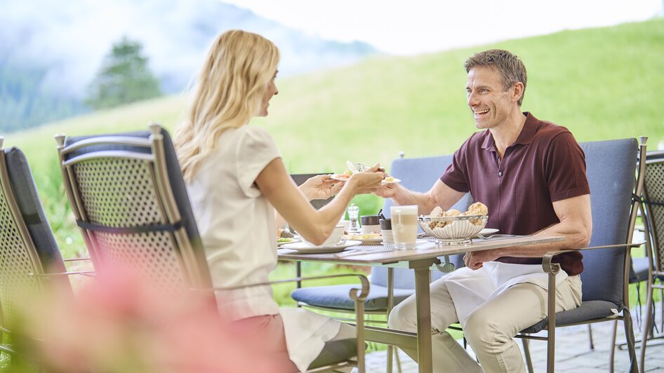 Frühstück im IMLAUER Schloss Hotel Pichlarn