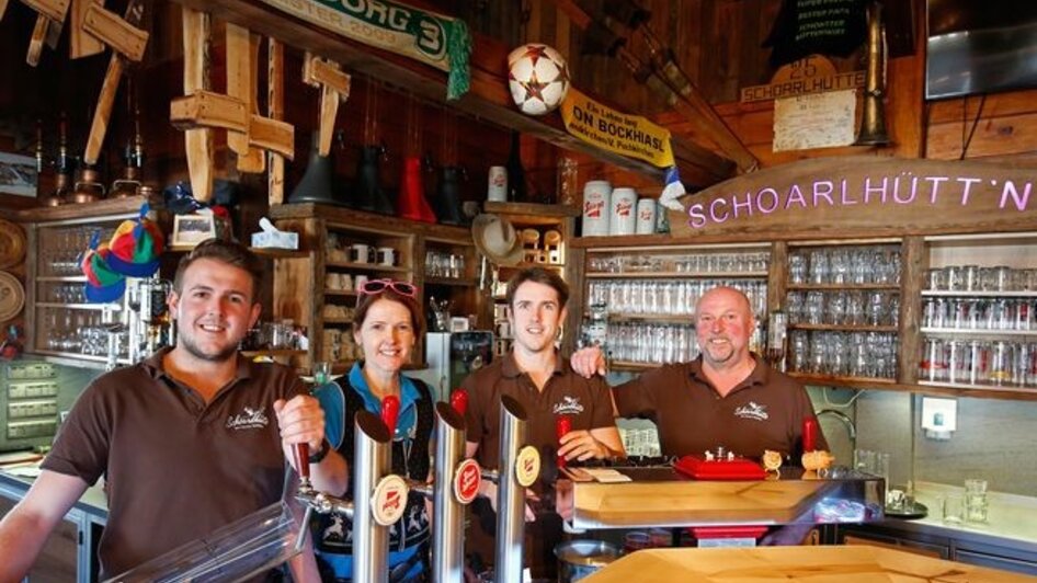 Schoarlhütte - Wirtsleute