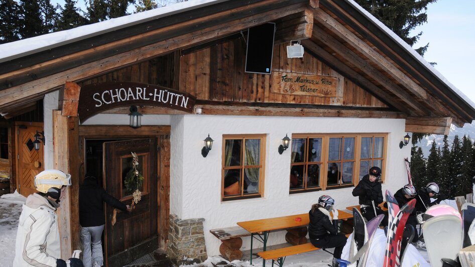 Schoarlhütte - Eingang